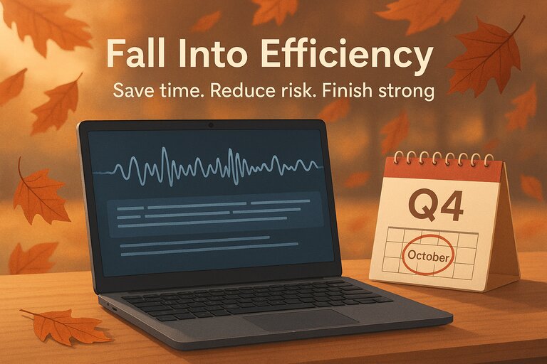 Fall Into Efficiency: How AI Can Help You Finish the Year Strong